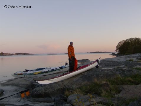 Kvällsglädje vid Hummelskär